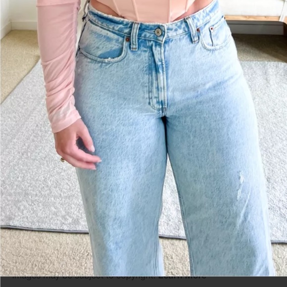 Abercrombie in Fitch the 90s baggy low rise jeans - Picture 8 of 8